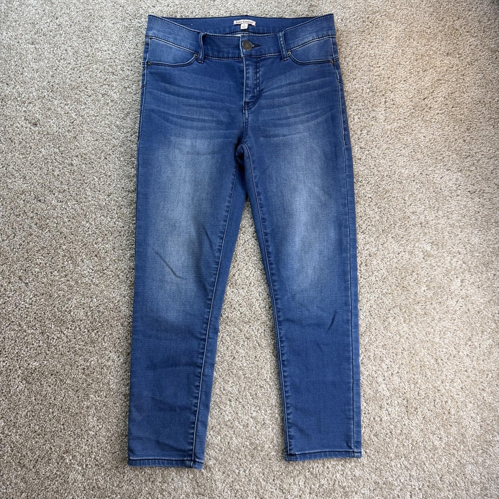Juicy Couture Skinny Jeans Womens 2 Medium Wash Blue Slim Stretch Denim Pants